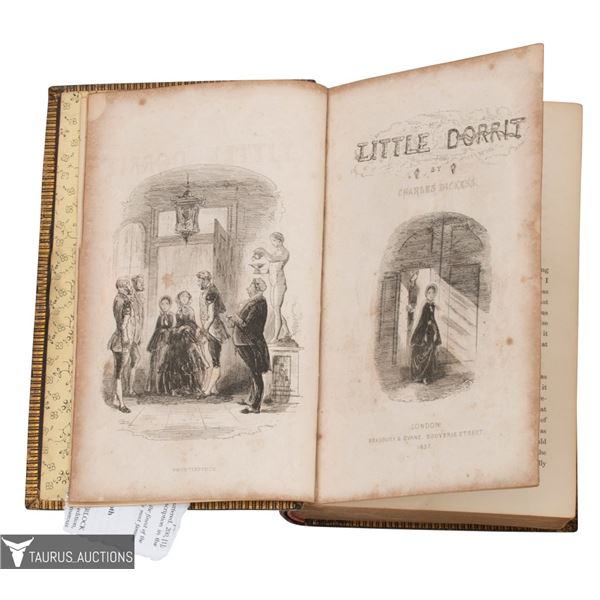 Little Dorrit by Charles Dickens, 1857 1st Ed.