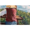 Image 4 : M. Guy Kibbutznik Israel - Figural Oil Painting