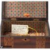 Image 14 : Victorian Tunbridge Ware Marquetry Wood Table Box
