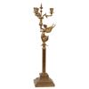 Image 2 : Brass Three Arm Sea Nymph Table Candelabra