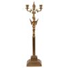 Image 6 : Brass Three Arm Sea Nymph Table Candelabra