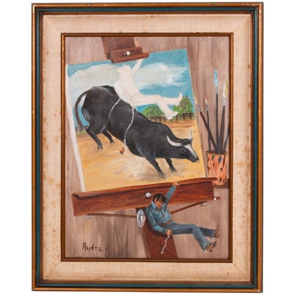 Surrealist Oil Painting by Audra