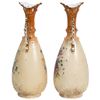 Image 4 : Victorian Carlsbad Austrian Porcelain Vase Pair
