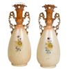 Image 5 : Victorian Carlsbad Austrian Porcelain Vase Pair