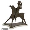 Image 7 : Nicolaus Koni - Modernist Bronze Warrior Sculpture