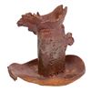 Image 3 : Anna Siok Abstract Horse Pottery Candlestick