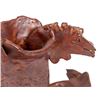 Image 6 : Anna Siok Abstract Horse Pottery Candlestick