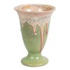 Image 9 : Studio Art Pottery Crackle, Drip Glaze Vase