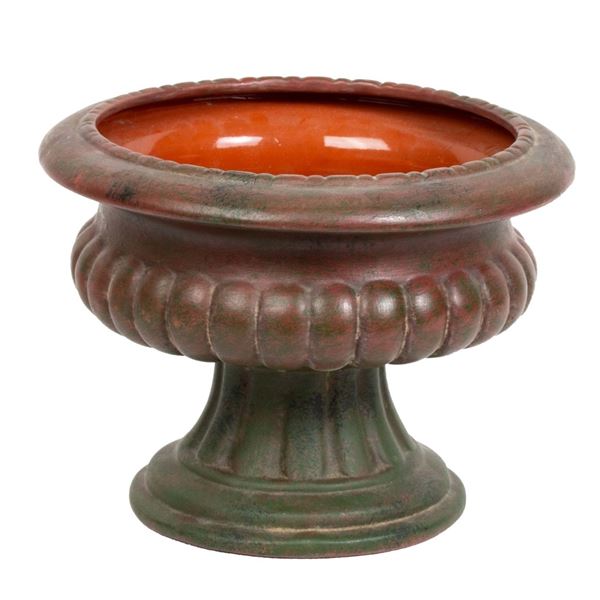 Ceramic Urn Pedestal Planter