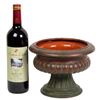 Image 2 : Ceramic Urn Pedestal Planter