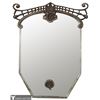 Antique Wrought Iron Wall Mirror