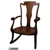 Louis Majorelle Inlaid Wood Rocking Chair