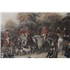 Image 4 : F Bromley - The Bury Hunt - Colored Etching