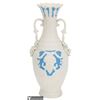 Blue And White Parian Ware Handled Vase