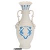 Image 3 : Blue And White Parian Ware Handled Vase
