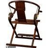 Image 10 : Pair of Chinese Horseshoe Campaign Chairs