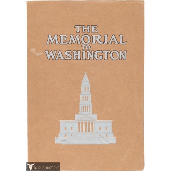The Memorial to Washington by C. Callahan, 1932