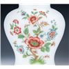 Image 3 : Floral Milk Glass Ginger Jars