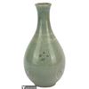 Inlaid Celadon Green Crackle Vase
