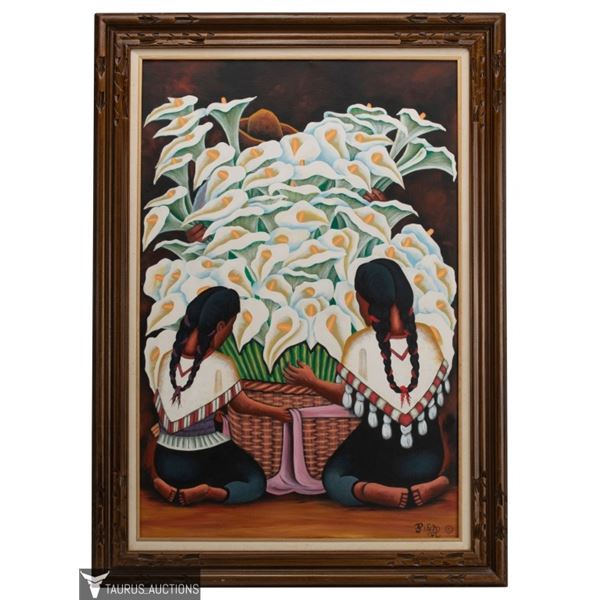Pina - After Diego Rivera's Calla Lily Vendors