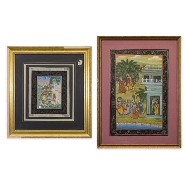 Two Pieces of Asian Figural Art