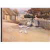 Image 3 : James W Milliken Watercolor Village Scene