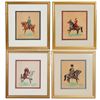 Image 1 : Eugene Pechaubes, Set of Four Military Prints