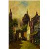 Image 2 : Signed Street Scene Oil Painting, Ligozzi