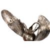 Image 3 : Modernist Figural Silver Plated Pomegranate Brooch