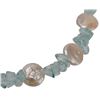 Image 3 : Tumbled Aquamarine & Coin Pearl Choker