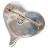 Image 6 : Sterling Figural Heart Jewelry - Choker, Brooch