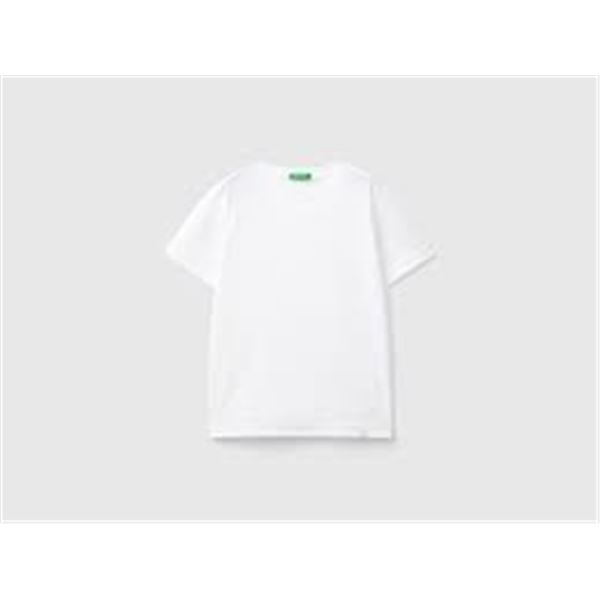 NEW UNITED COLORS OF BENETTON WHITE T-SHIRT XXL