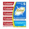 Image 1 : NEW 5 X 170ML COLGATE WHITENING TOOTHPASTE