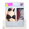 Image 1 : CALVIN KLEIN 2PK LIGHTLY LINED DEMI BRAS 32B
