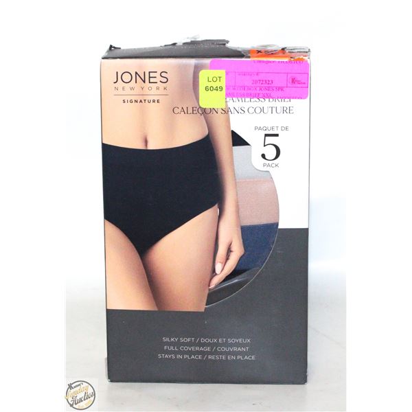 NEW WITH BOX JONES 5PK SEAMLESS BRIEF XXL