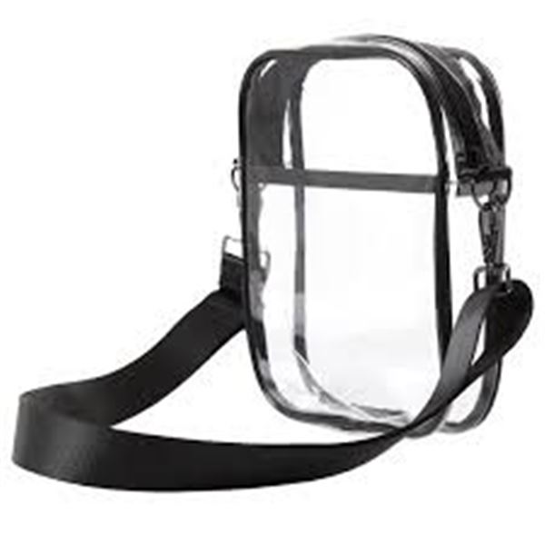 BRAND NEW CLEAR CROSSBODY BAG 32 COOL