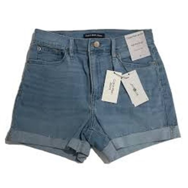 NEW CALVIN KLEIN HIGH RISE SHORT JEANS SIZE 27