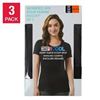 Image 1 : NEW 3PK WOMENS 32 DEGREE T SHIRT SMALL