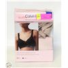 Image 1 : CALVIN KLEIN 2 PACK BRALETTE LARGE