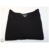 Image 1 : ELLEN TRACY XXL BLACK WOMENS SHIRT