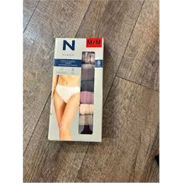 NEW 8 PACK LARGE NATORI LADIES HI-CUT BRIEFS