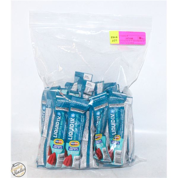 NEW REPACKED 30 X 16G LIQUID IV HYDRATION MULTIPLE