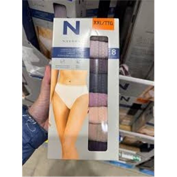 NEW WITH BOX 8 PACK NATORI LADIES HI-CUT BRIEFS