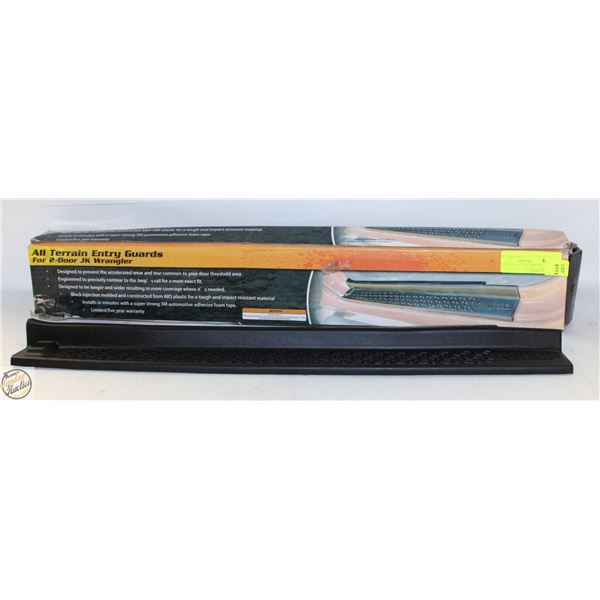 NEW WITH BOX ALL TERRAIN ENTRY GUARDS 2-DOOR JK WR