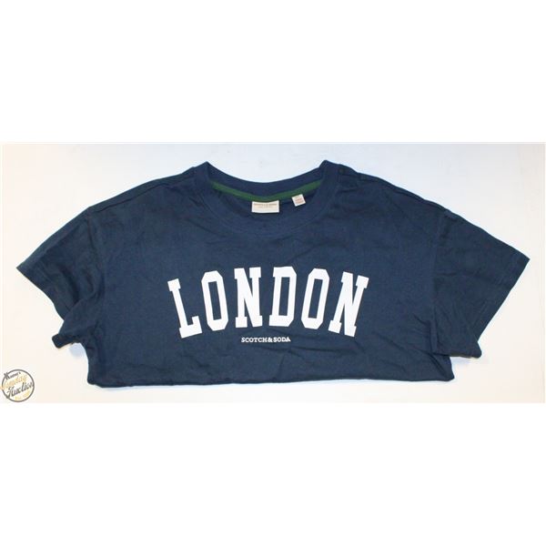LONDON SCOTCH & SODA SMALL BLUE SHIRT