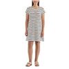 Image 1 : NEW HATLEY MEDIUM BLACK WHITE STRIPED DRESS