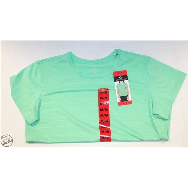 NEW TUFF ATHLETICS MEDIUM GREEN T-SHIRT
