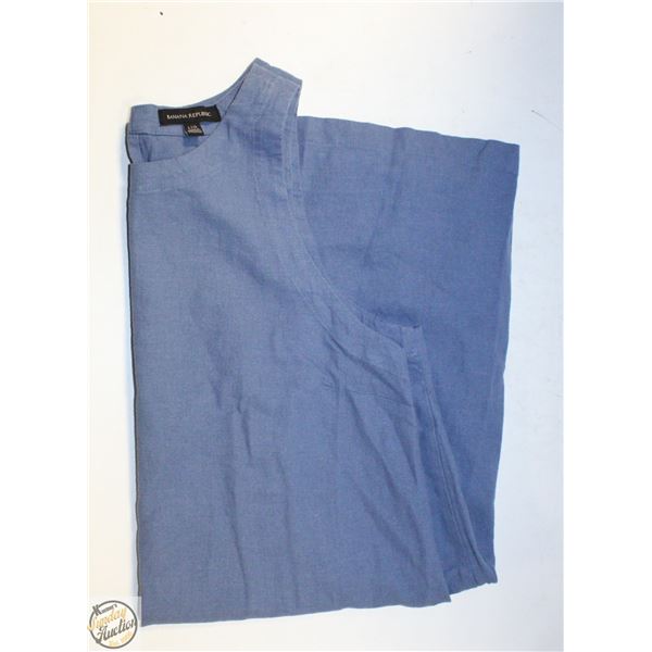 BANANA REPUBLIC LARGE BLUE DRESS