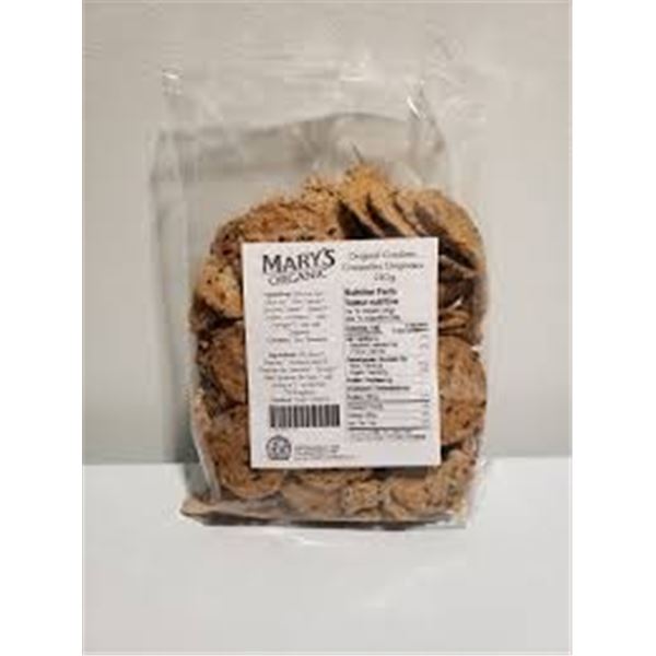 NEW 283G MARYS ORGANIC ORIGINAL CRACKERS