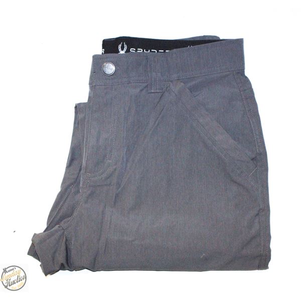 SPYDER 30 X 34 GREY PANTS